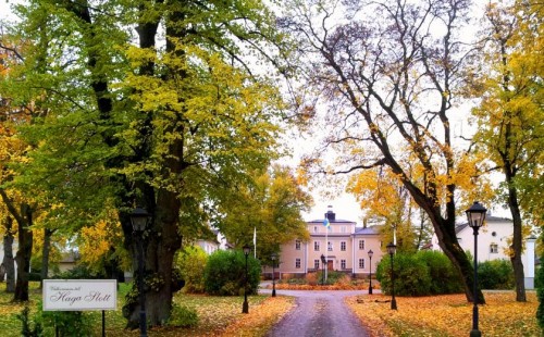 Haga slott exteriör