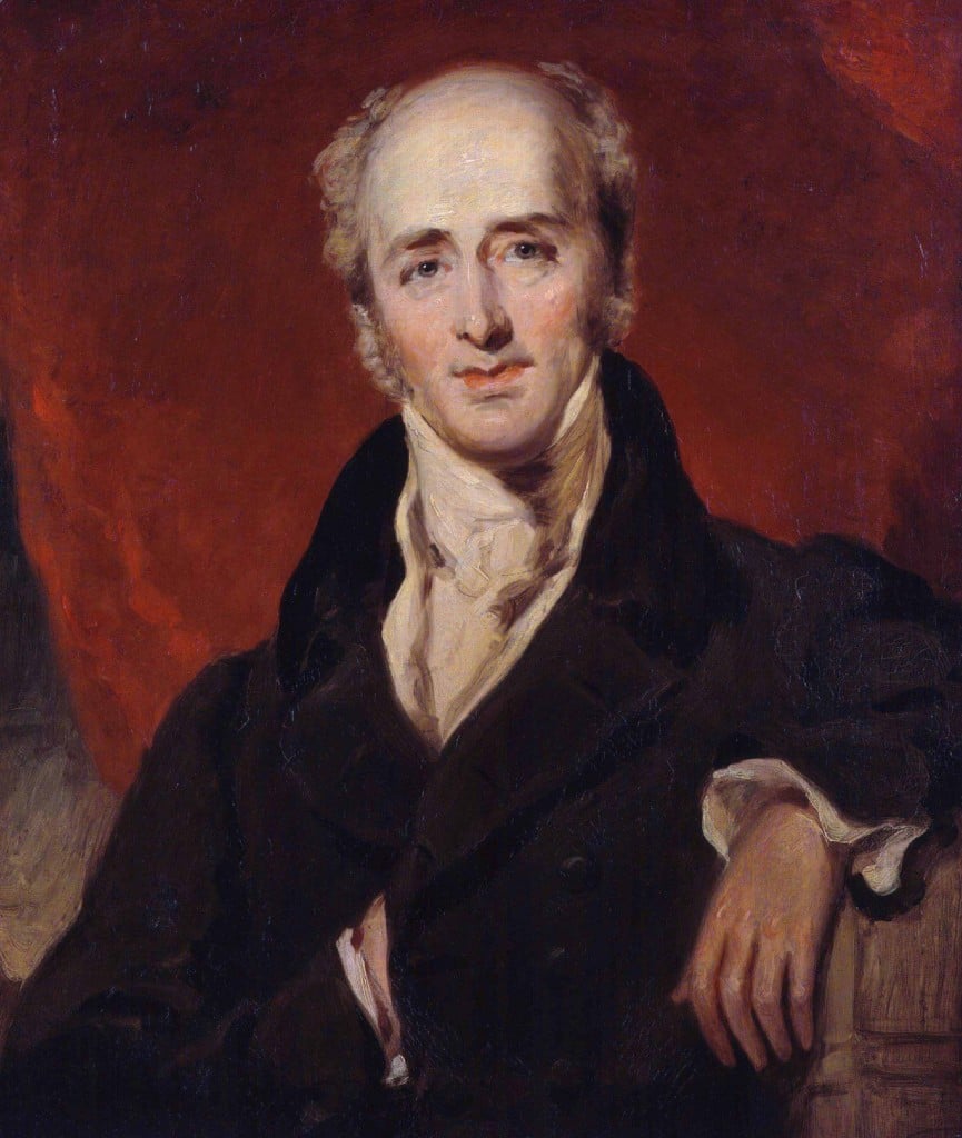 Porträtt av Charles Grey, 2nd Earl Grey, oljemålning av Sir Thomas_Lawrence