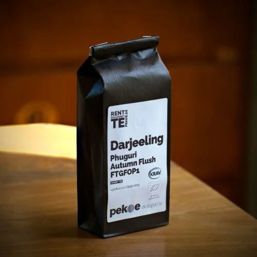 Ekologiskt te med rena, äkta smaker Ekologiskt te – påse darjeeling phuguri
