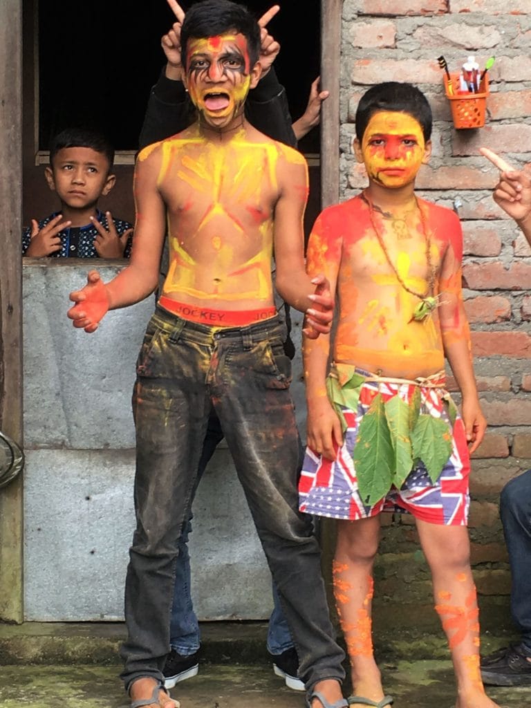 En av festivalerna jag fick uppleva – durga puja. (a. Daneberga 2016)