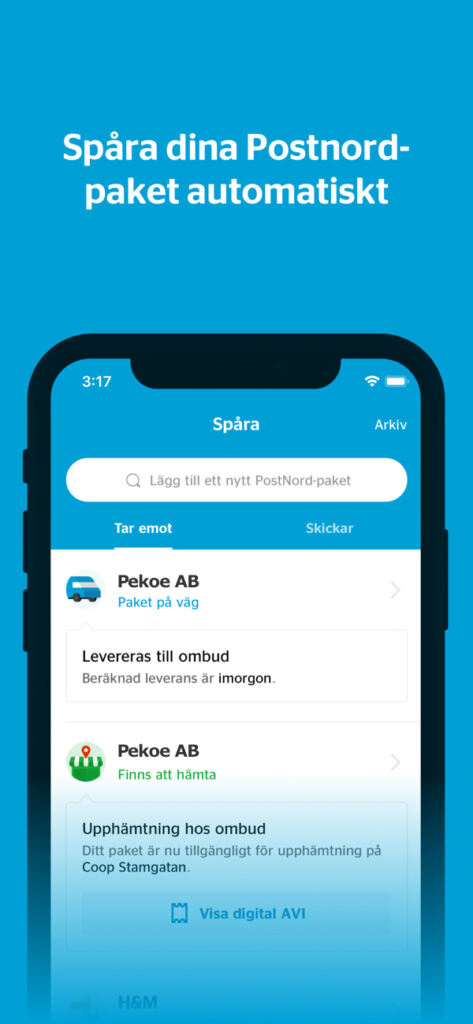 Postnord app