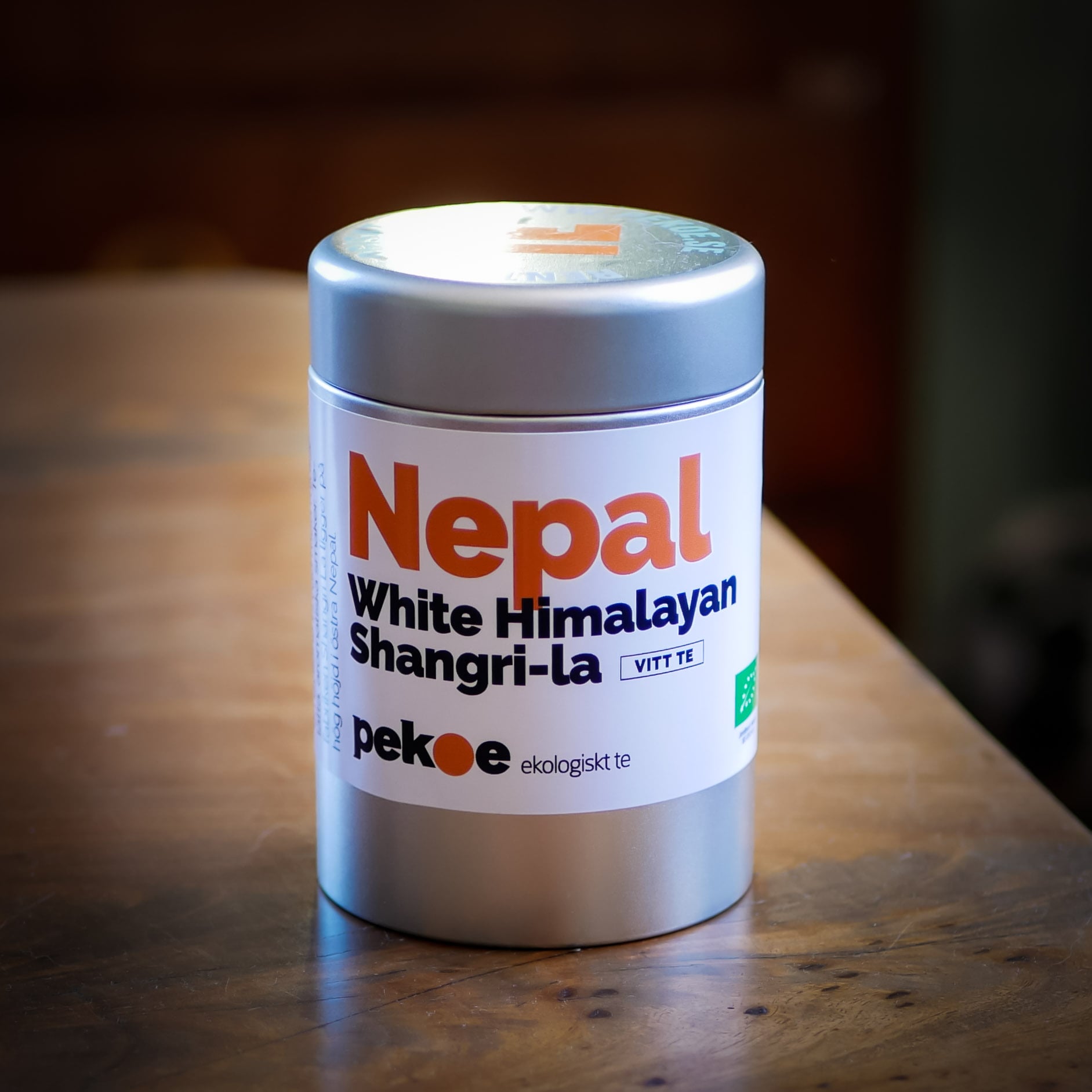 ekologiskt vitt te från Nepal