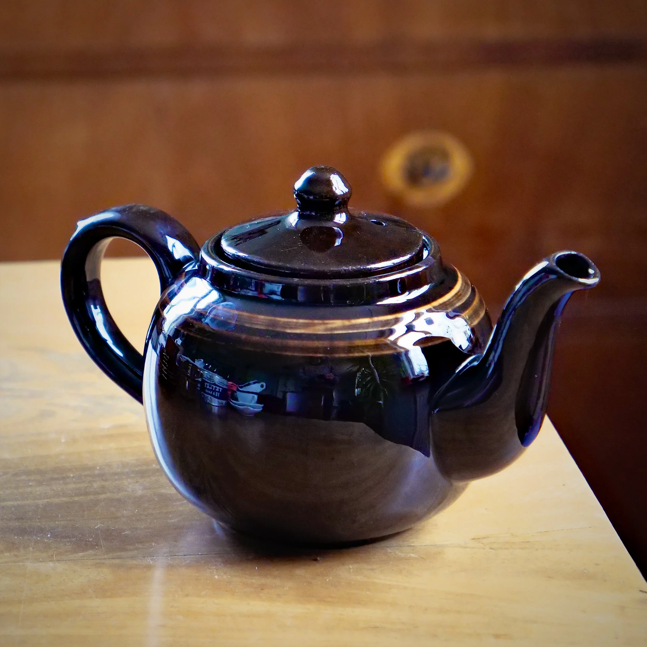Tekanna, Brown Betty omärkt Tekanna, brown betty omärkt