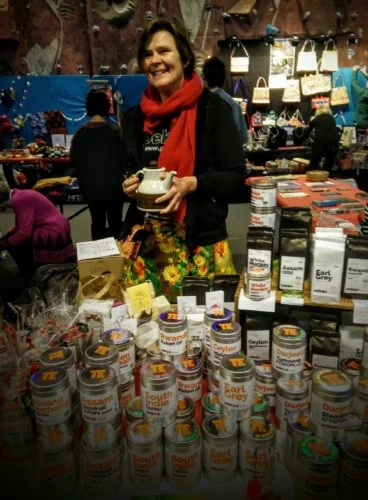 Schysst Jul i Uppsala Ylva på julmarknad schysst jul i uppsala